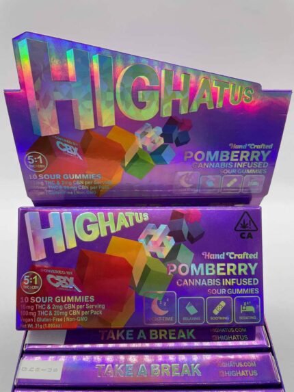 Highatus Sour Gummies Pomberry 5:1