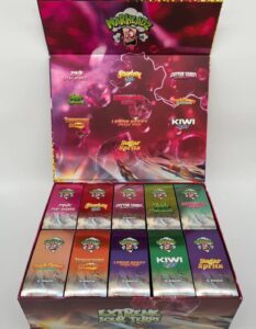 warheadz kiwi hi-chew 2g disposable