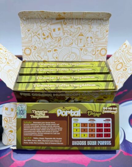portal mushroom chocolate bar 6g