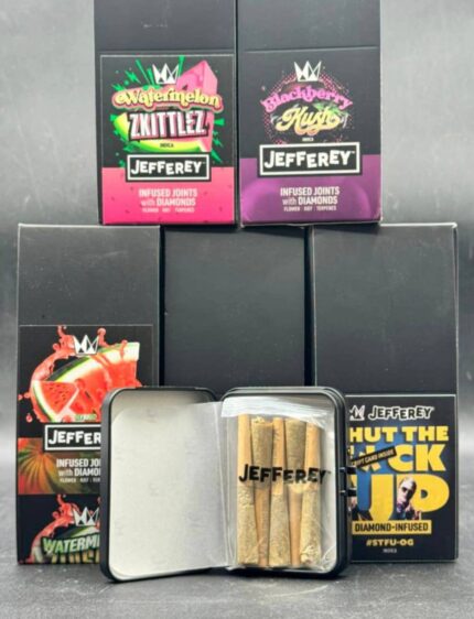 Jefferey Diamond Infused 5 Joints 2.5G