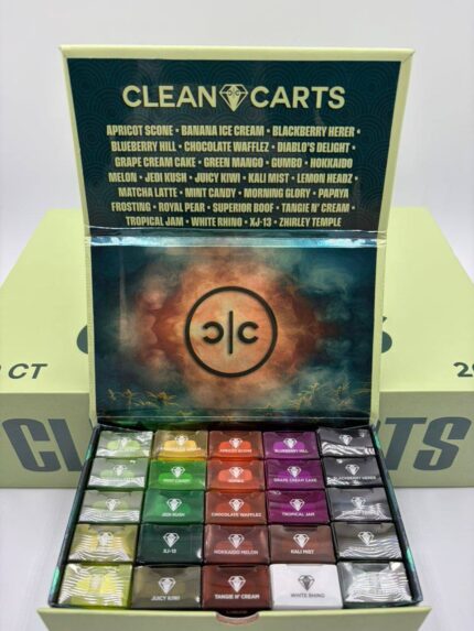 New clean carts clean spring green 2g disposable
