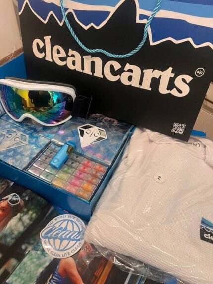 Clean Carts Clean Winter Blue Edition 2G Disposable