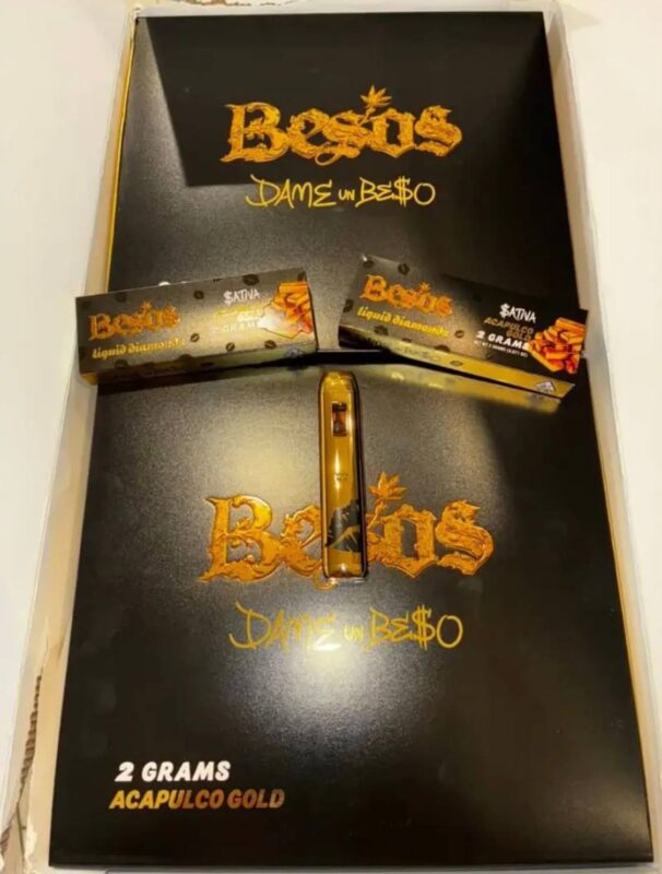 besos acapulco gold 2g disposable