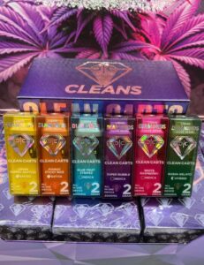 clean carts 2g disposable purple edition