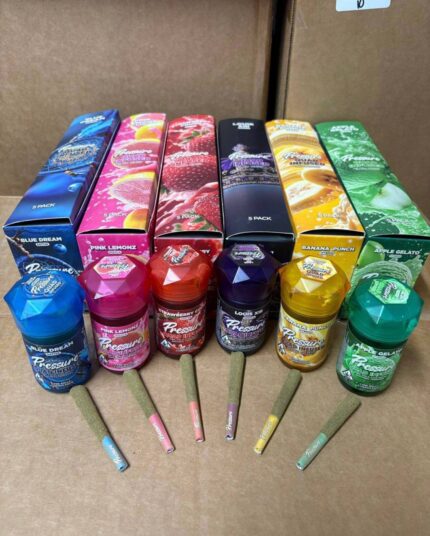 pressure infused pre rolls 5 pre rolls
