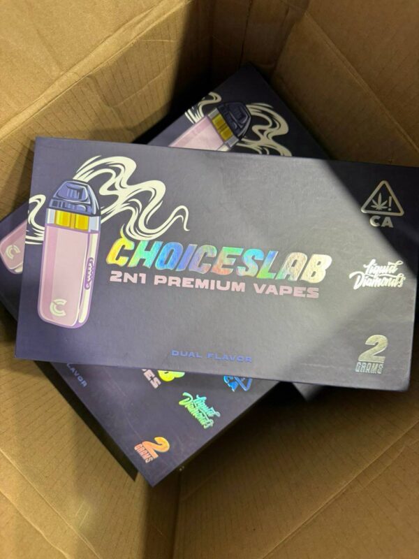 Choiceslap 2 In 1 Premium Vape Dual 2G Disposable
